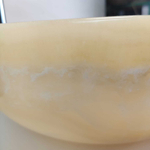 Раковина из оникса Bowl Yellow TinLip BO-61090 40*40*15