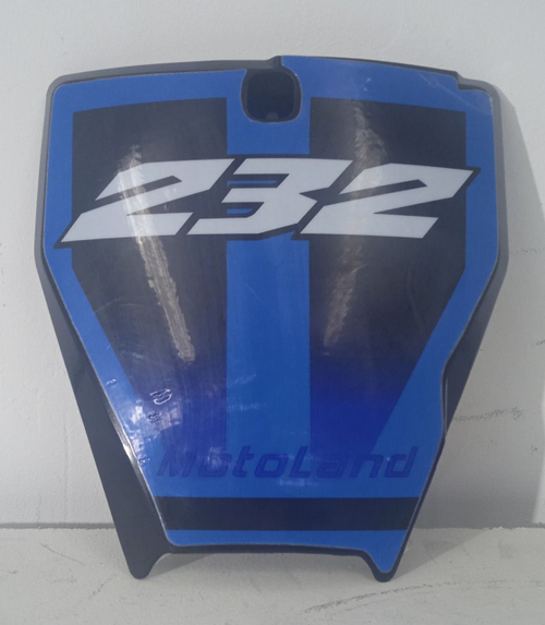 Пластик щиток передний (номерной) Мотоцикл XT250HS