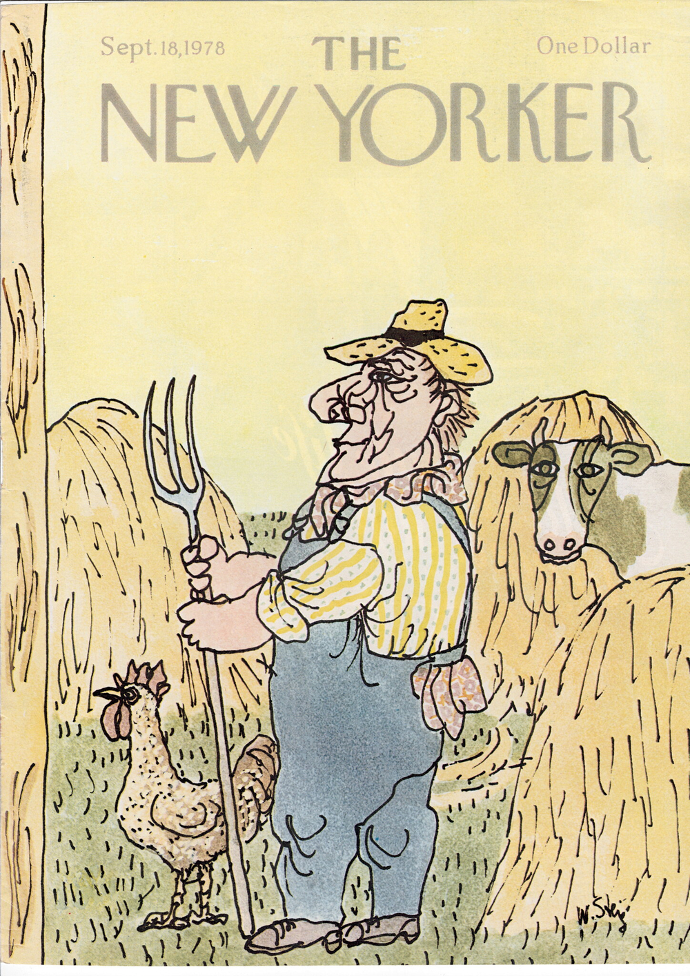 Журнал The New Yorker 18-09-1978, обложка