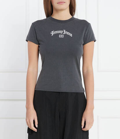 Футболка BBY GRUNGE Tommy Jeans - графитовый(DW0DW17126)