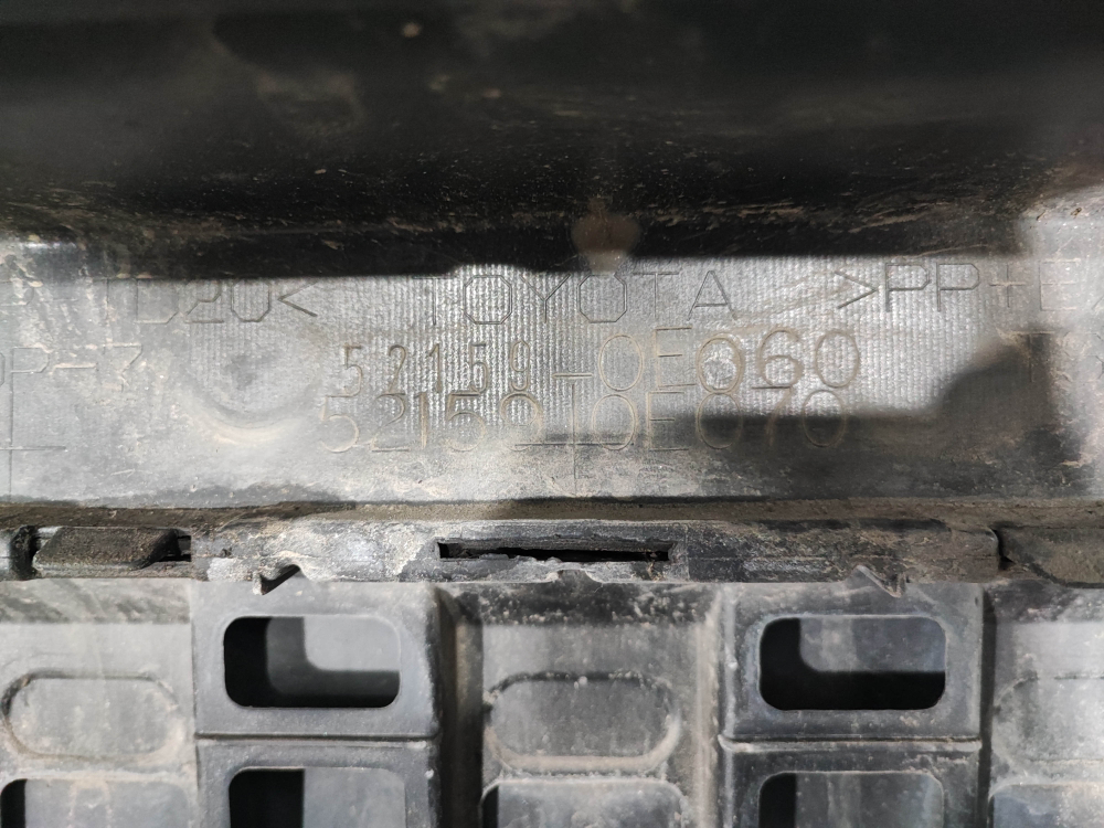 Бампер задний Toyota Highlander 3 (U50) 13-19 Б/У Оригинал 521590E911