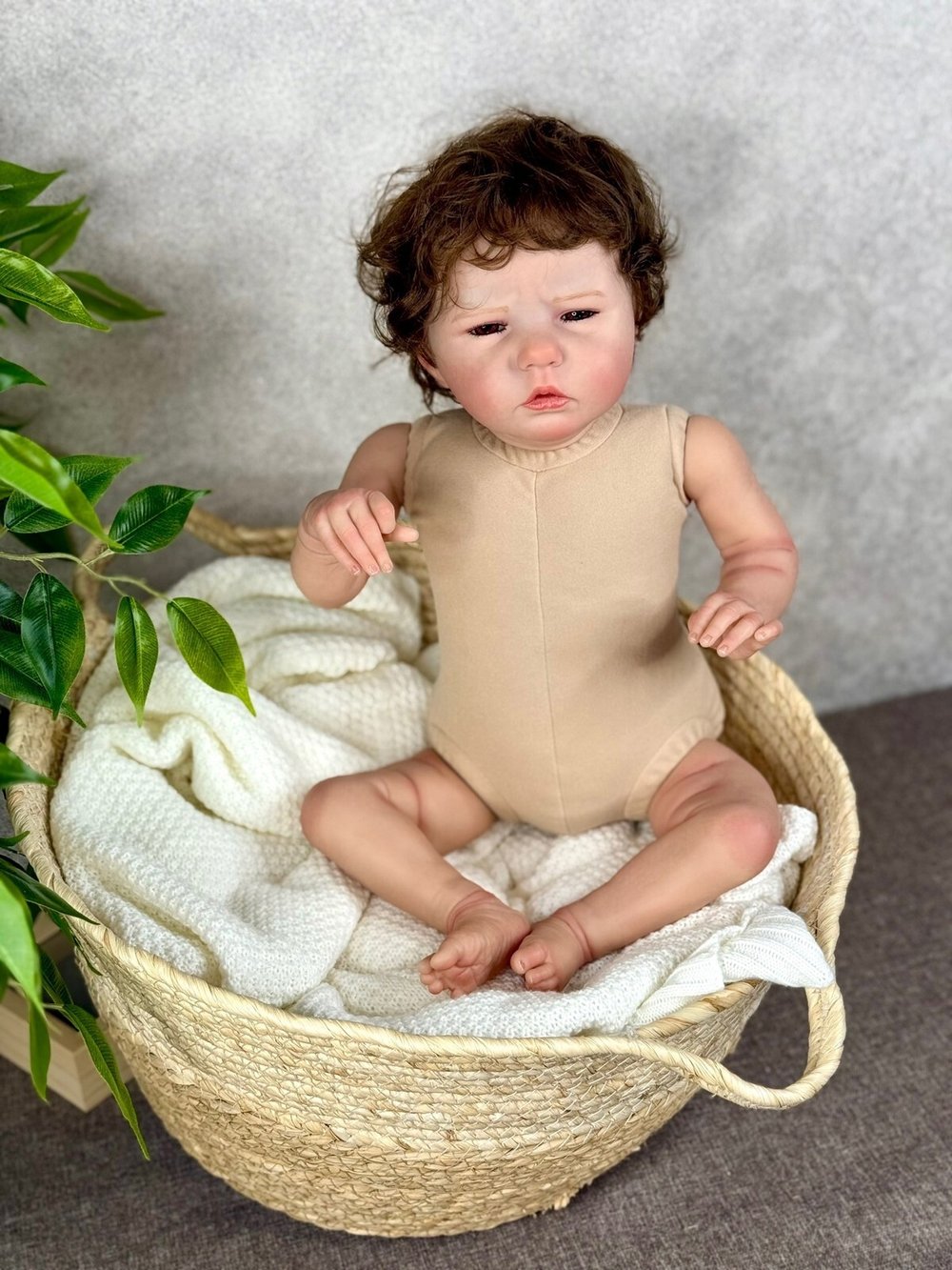 Кукла Реборн мягконабивная 50см (FA-358)