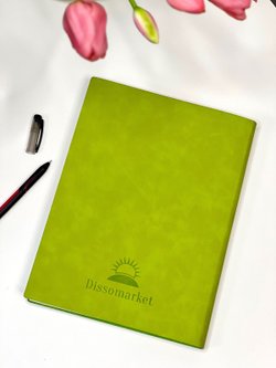 Блокнот А4 200л. (400страниц) в клетку без рамки Светло зеленый (К44-912КБР)