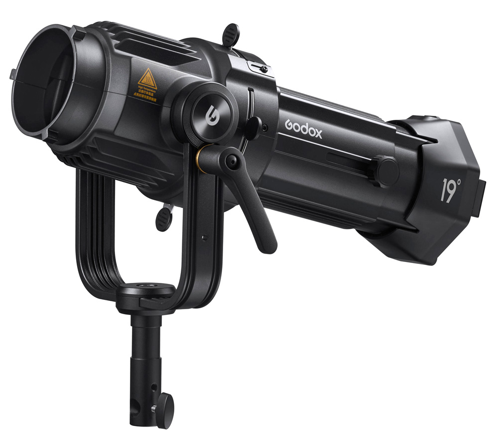 Проекционная насадка Godox VSA-19K с объективом 19°, Bowens