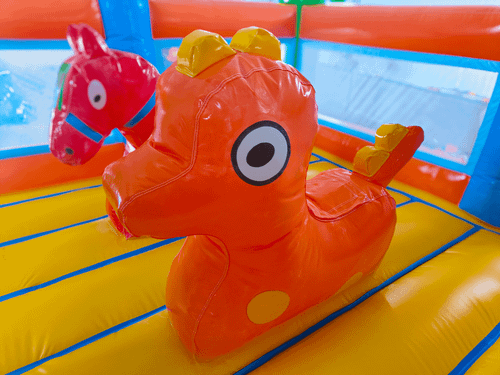 Коммерческий надувной батут «Веселый кактус», 5*4*2 м.