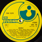 Pink Floyd ‎– Meddle (Англия 1974г.) Т