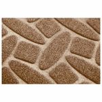 Коврик придверный 60х90 см, ВЕНГЕ, грязезащитный, 430 г/м2, фактурный рисунок АЛМАЗ, ЛЮБАША, 701056