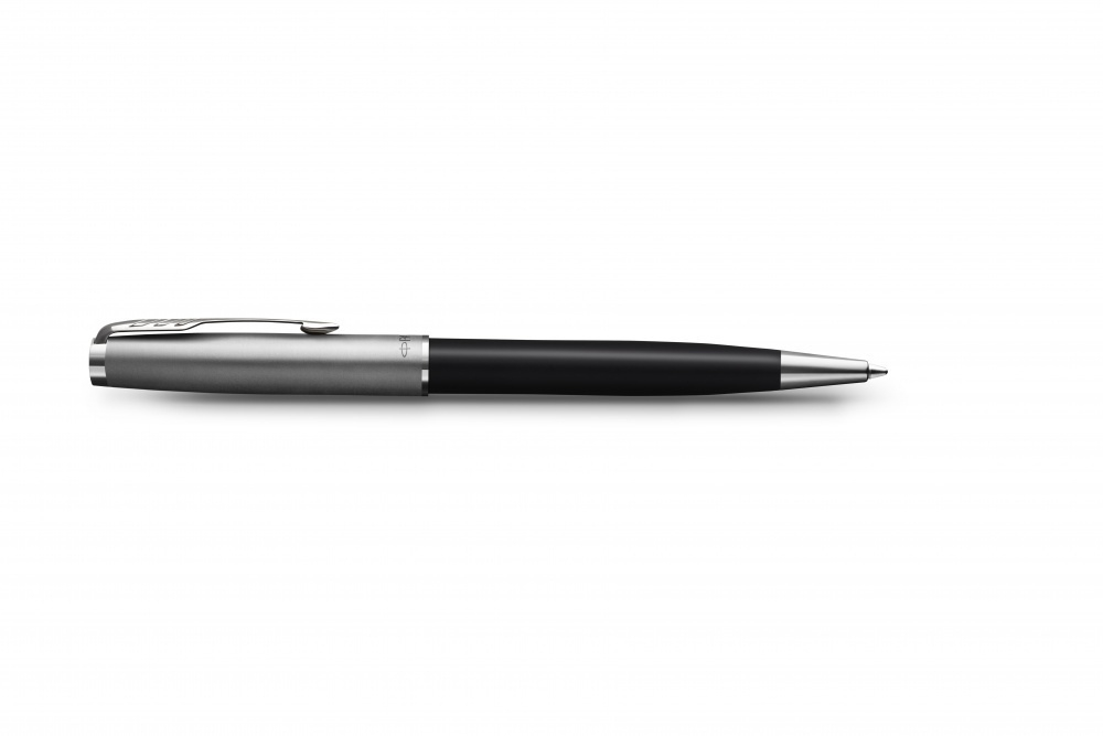 Подарочный набор с ручкой Parker Sonnet Entry Point Black Steel и ежедневником с индивидуальной грав