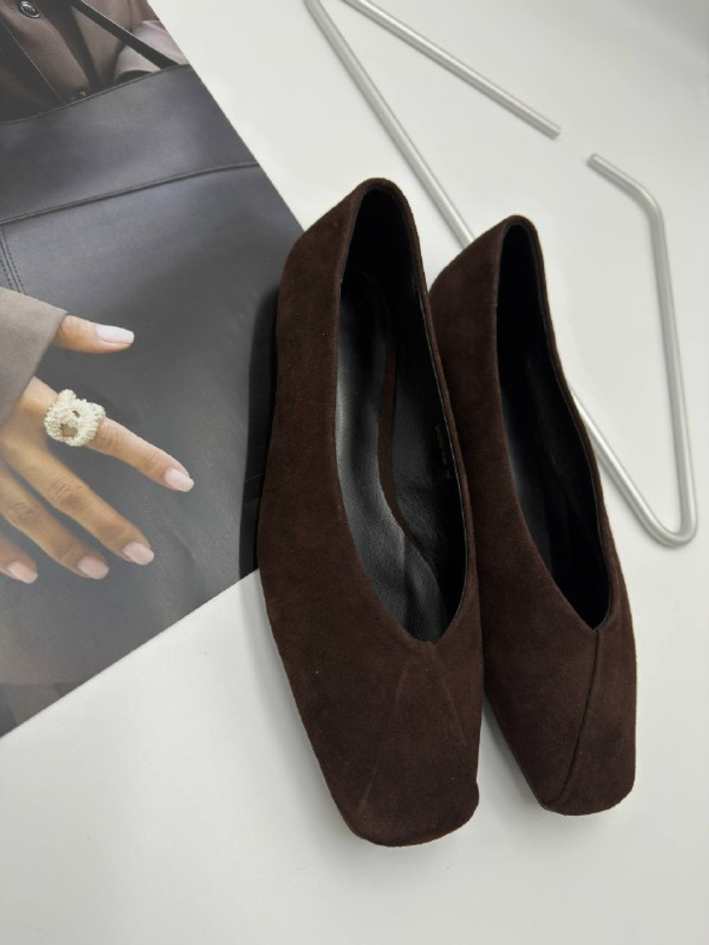 Туфли женские натуральная кожа артикул 8059-29 цвет"тёмно-коричневый"