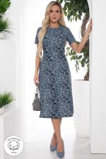 Платье Кокетливая (синее) П10375 LT Collection