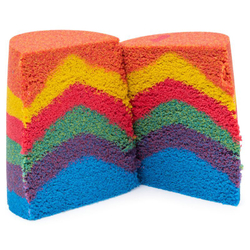 Kinetic Sand - Набор инструментов для кинетического песка Rainbow 386 г 6053691