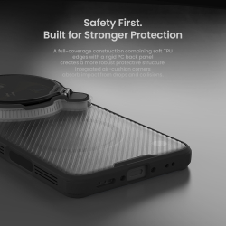 Чехол тонированный с MagSafe на OPPO Find X9 Ultra, серия CamShield Prop Magnetic Case (версия с прозрачной крышкой объектива) от Nillkin