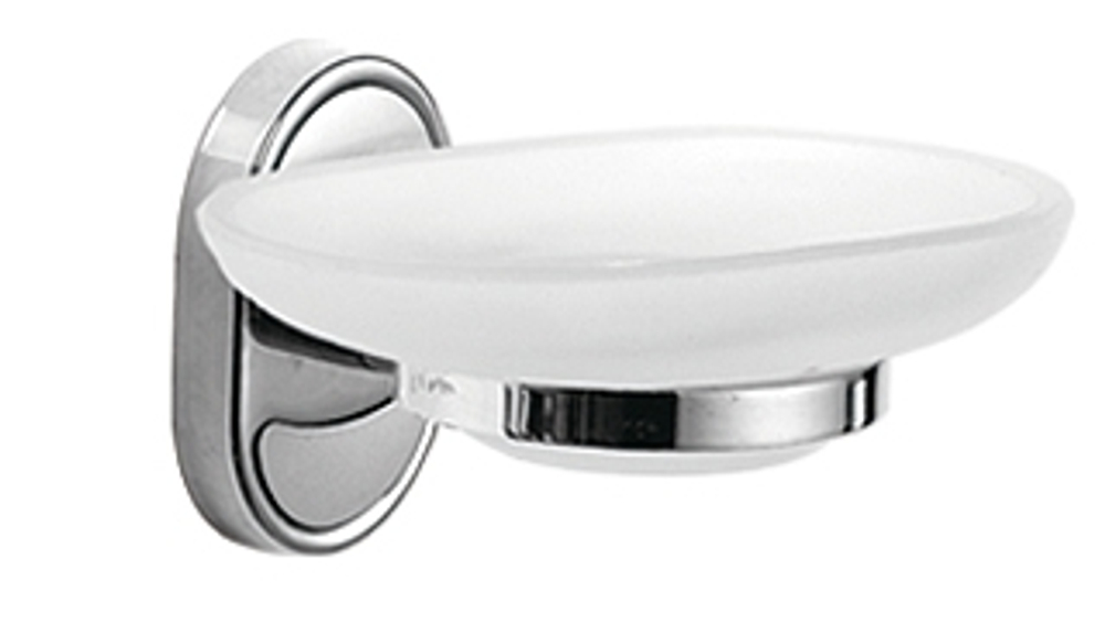 31002 Мыльница к стене (СТЕКЛО)  HANSEN  (20/1шт)