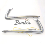 LED ДХО с поворотником Salman Vesta(хром)