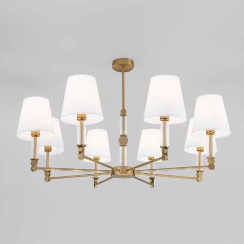 Умная потолочная люстра 60145/8 латунь