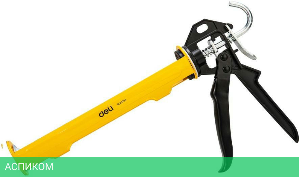 Пистолет для герметика Deli DL2370A
