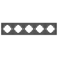 Рамка пластиковая FRM-TENDO-SFPL-5-GR (Arlight, -) 054659