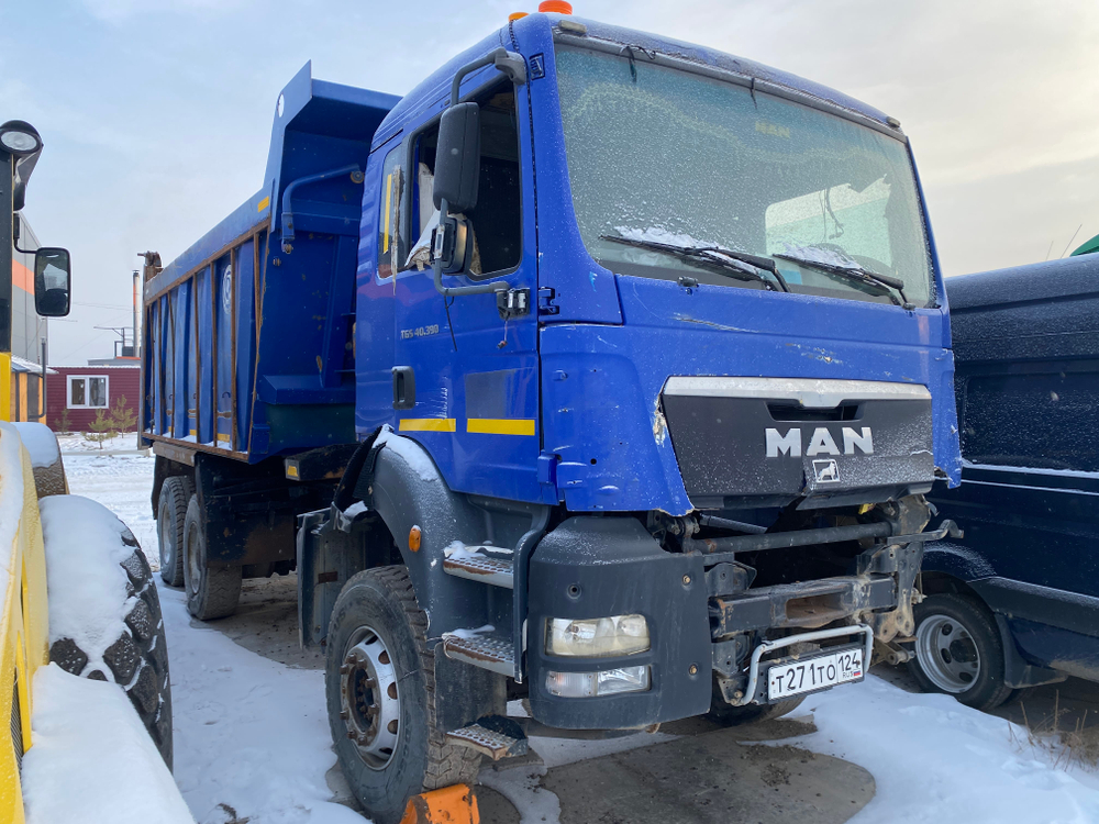 MAN TGS 6x4 Самосвал БЦМ-57.6 на шасси MAN TGS 40.400 6x4 BB-WW (Дизельный, 10,5 л, 400 л.с., МТ)