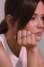 Кольцо Crystal Round с аметистом