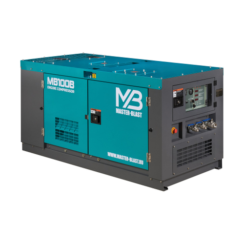 Master Blast MB-100В-10 винтовой дизельный компрессор