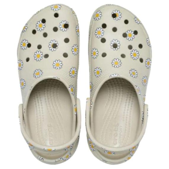 Crocs Classic Platform Floral Clog 'White'