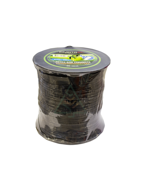 Леска для триммера 2,7 мм круг 343 м однокомпонентная