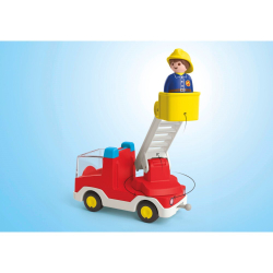 Playmobil - Юношеская пожарная машина с лестницей 71683 / артикул   71683  / GTIN 4008789716835