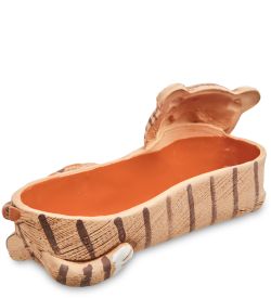 ZLC-121/01 Кашпо керамическое «Тигряша с сердцем»