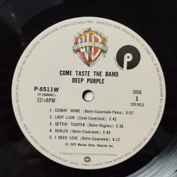 Винтажная виниловая пластинка LP Deep Purple Come Taste The Band (Japan 1979) (Obi) I Need Love