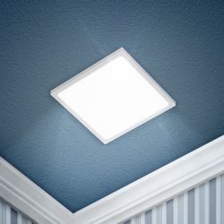 Светильник светодиодный встраиваемый Даунлайт ЭРА LED 6-18-4K 18Вт 4000K квадратный белый | Downlight