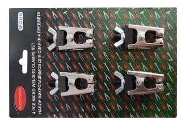 Комплект зажимов для сварочных работ (4пр.) в блистере. RockForce##Rock FORCE RF-336814