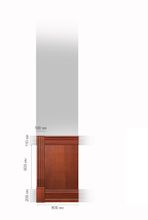 Пилястра в сборе завершающая Президент Эконом 33*100*910 краш (№4)