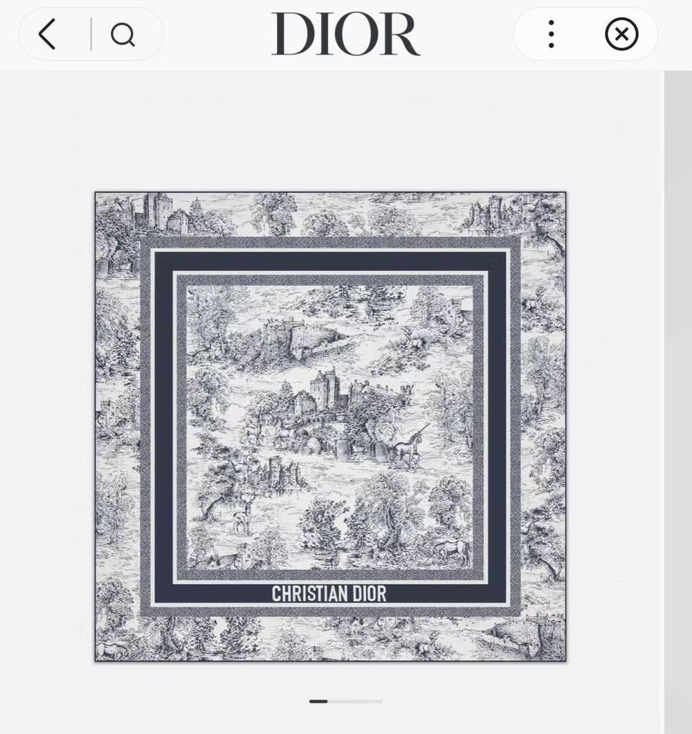 Платок Christian Dior