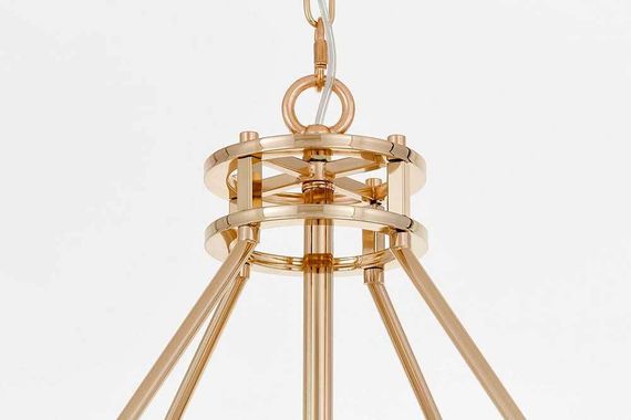 Подвесная люстра Lumina Deco Marietta LDP 8025-8 F.GD+WT