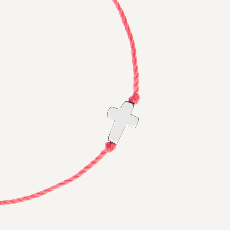 Браслет Сплетенный – Розовый