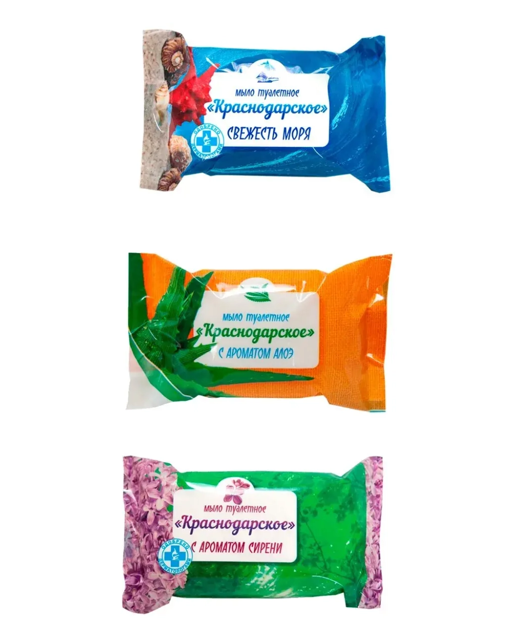 Мыло туалетное 100 гр. в/об в ассортименте (уп. 66шт.) (Краснодар)