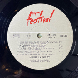 Винтажная виниловая пластинка LP Marie Laforet Album 3 (France 1970)