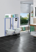 Инсталляция для подвесного унитаза Grohe Rapid SL 38772001 3 в 1 с кнопкой смыва