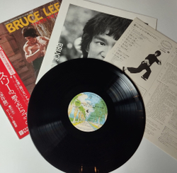 Винтажная виниловая пластинка LP Lalo Schifrin Bruce Lee Soundtrack From Enter The Dragon Выход Дракона Брюс Ли (Japan 1975) (Obi)