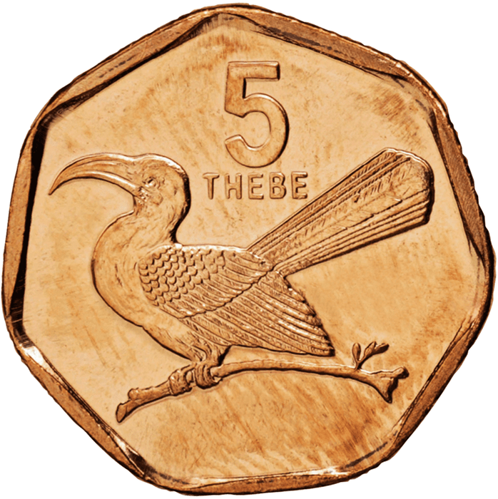 5 тхебе 1998-2009 Ботсвана