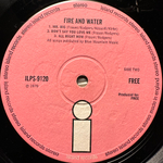 Free - Fire And Water (Англия 1970г.)
