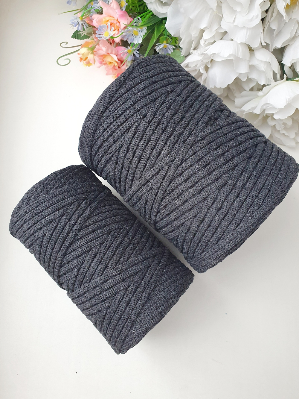 Антрацит Лайт Хлопковый шнур