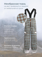 Брюки непромокаемые Mjölk Blue Check