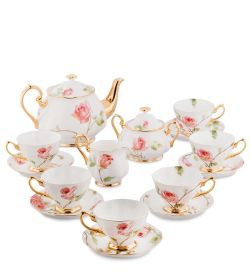 Pavone JK- 34 Чайный сервиз на 6 перс.«Итальянская роза»