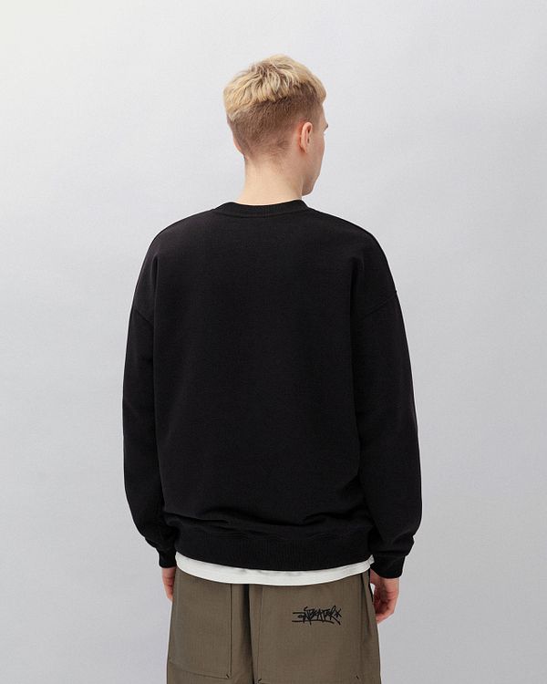 Толстовка Crewneck Biglogo Black - фото 2