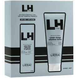 Lierac подарочный набор для мужчин флюид+гель для душа