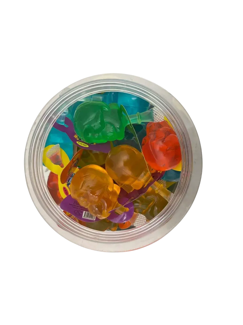 Фруктовое желе в мини формах черепа ,70шт