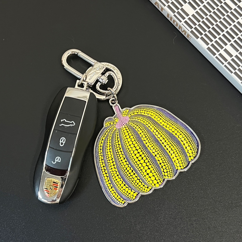 Louis Vuitton Pumpkin Key Holder And Bag Charm