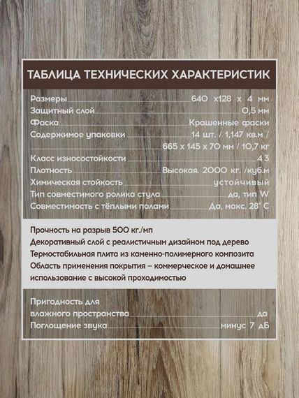 SPC ламинат I-Floors Chamfer 4v - Дуб Куршский