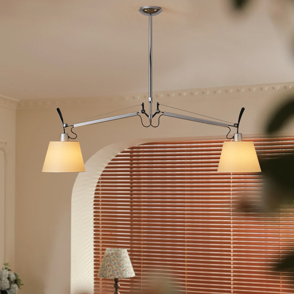 Ceiling design lamp Tolomeo by Artemide (2 lampshade )